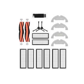 Robotyedek Xiaomi Vacuum Mop 2 Ultra Uyumlu 17 Parça Set Yedek Fırça Filtre Mop