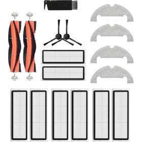 Robotyedek Xiaomi Vacuum Mop 2 Ultra Uyumlu 17 Parça Set Yedek Fırça Filtre Mop