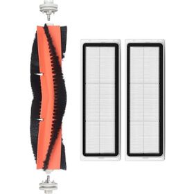 Robotyedek Xiaomi Vacuum Mop 2 Ultra Uyumlu 3 Parça Yedek Ana Fırça ve Hepa Filtre