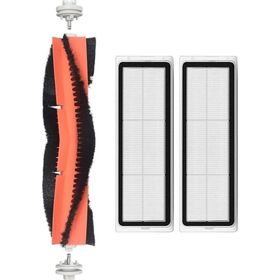 Robotyedek Xiaomi Vacuum Mop 2 Ultra Uyumlu 3 Parça Yedek Ana Fırça ve Hepa Filtre