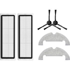 Robotyedek Xiaomi Vacuum Mop 2 Ultra Uyumlu 6 Parça Yedek Hepa Filtre Yan Fırça Mop