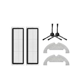 Robotyedek Xiaomi Vacuum Mop 2 Ultra Uyumlu 6 Parça Yedek Hepa Filtre Yan Fırça Mop