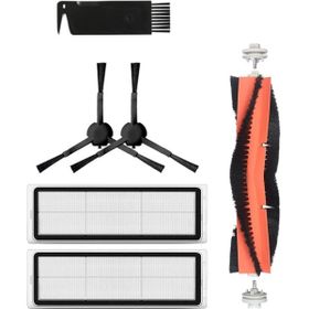Robotyedek Xiaomi Vacuum Mop 2 Ultra Uyumlu 6 Parça Yedek Mopsuz Fırça Filtre