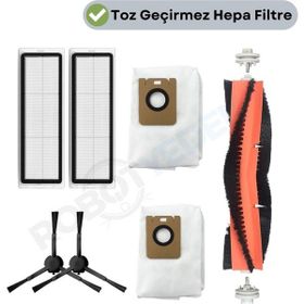 Robotyedek Xiaomi Vacuum Mop 2 Ultra Uyumlu 7 Parça Yedek Fırça Filtre Mop