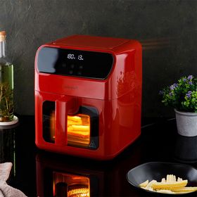 Robwell AS28 6 lt XL Kırmızı Airfryer