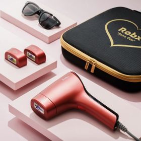 Robx A05 Pembe Ipl 3 Başlık Akıllı Cilt Tanıma Buz Soğutma Kırmızı Epilasyon Cihazı