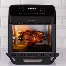 Robx Robwell AS29 Siyah 12 lt Airfryer