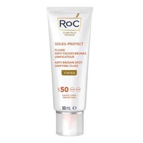ROC Leke Karşıtı ve Ton Eşitleyici SPF50+ 50 ml Yüz Güneş Kremi