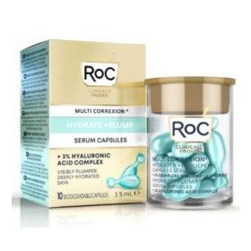 ROC Multi Correxion Hydrate+Plump 10 CT Capsule Serum