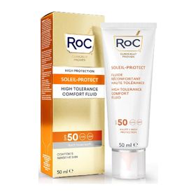 ROC Soleil Protect High Tolerance Comfort Fluid Hassas Ciltler İçin SPF50+ 50 ml Yüz Güneş Kremi