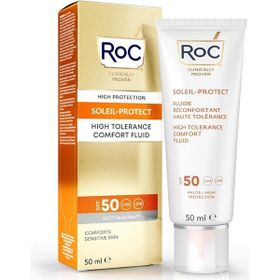 Roc SPF50+ 50 ml Kırışık Karşıtı Rahatlatıcı Likit Güneş Kremi