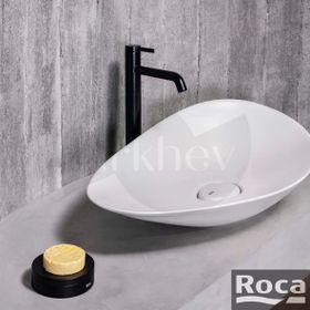 Roca A5A349ENB0 Ona Mat Siyah Renk Yüksek Lavabo Bataryası