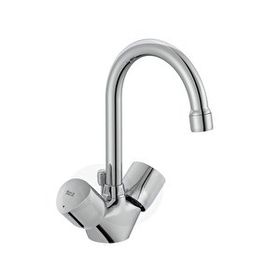 Roca A5A368EC00 Brava Sifon Kumandalı Kuğu Krom Lavabo Bataryası