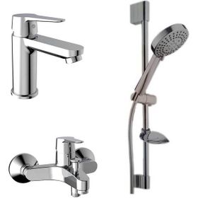 Roca Krom A5DA57EC0K Esteria Pack Eco 3'lü Banyo Seti