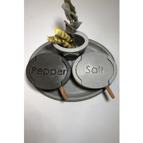 RocArt Home Beton Celery Kaşıklı Tuzluk