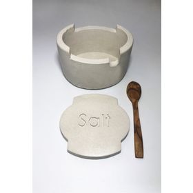 RocArt Home Beton Celery Kaşıklı Tuzluk