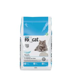 Rocat 10 lt Marsilya Sabunlu Parfümsüz Doğal Bentonit Kedi Kumu