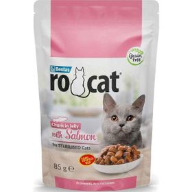 Rocat Somonlu 85 gr Yaş Kedi Maması