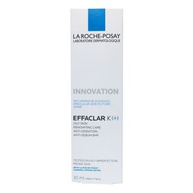 Roche Effaclar K 30 ml Siyah Noktalı Yağlı Ciltler İçin Günlük Yenileyici Bakım Kremi