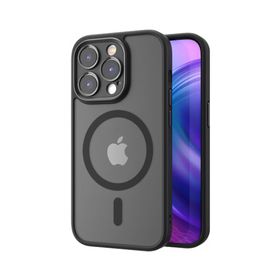 Rock iPhone 14 Anti Drop Lens Korumalı MagSafe Siyah Kılıf