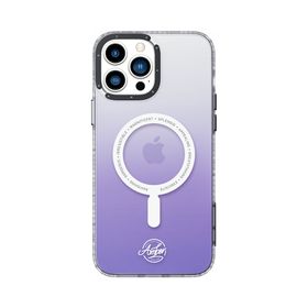 Rock iPhone 14 Pro Amber Serisi Mor MagSafe Kılıf