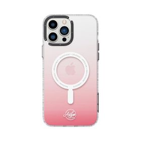 Rock iPhone 14 Pro Amber Serisi Pembe MagSafe Kılıf