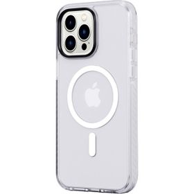 Rock iPhone 14 Pro Shield Serisi MagSafe Anti Shock Beyaz Kılıf