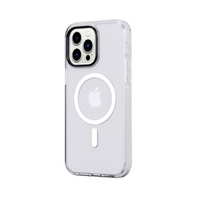 Rock iPhone 14 Pro Shield Serisi MagSafe Anti Shock Beyaz Kılıf