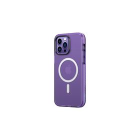 Rock iPhone 14 Pro Shield Serisi MagSafe Anti Shock Mor Kılıf