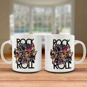 Rock Roll Sanatçıları Kupa Bardak