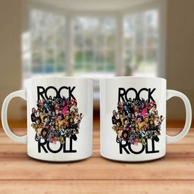 Rock Roll Sanatçıları Kupa Bardak