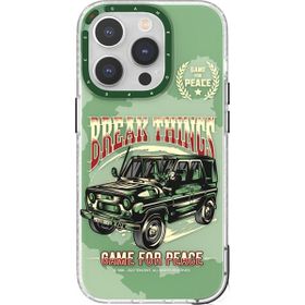 Rock Space iPhone 14 Pro Max Peace Elite Serisi Yeşil Kılıf
