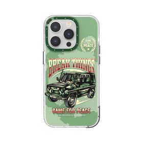 Rock Space iPhone 14 Pro Max Peace Elite Serisi Yeşil Kılıf