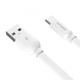 Rock Space S5 1 mt 2.4A Micro USB Şarj ve Data Aktarım Kablosu