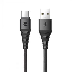 Rock Space Z10 1 mt 3A Hi-Tensile Type-C Şarj ve Data Aktarım Kablosu