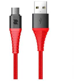 Rock Space Z9 120 cm 2A Hi-Tensile Kırmızı Micro USB Şarj ve Data Aktarım Kablosu