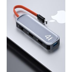 Rock TR25 Multi Fonksiyon 4in1 Type-C Dönüştürücü
