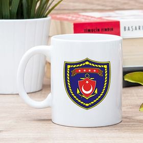 Rock'n Fox Deniz Kuvvetleri Denizci İsme Kişiye Özel Mesleki Kupa Bardak