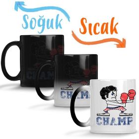 Rocky Boks Champ Sihirli Porselen Kupa
