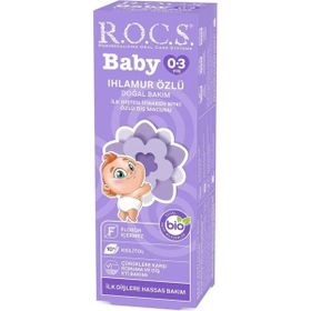 Rocs Baby 0-3 Yaş 45 ml Ihlamur Özlü Florürsüz Diş Macunu
