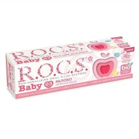 Rocs Baby 35 ml 0-3 Yaş Elma Püresi Tadında Diş Macunu