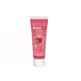 Rocs Baby 35 ml 0-3 Yaş Florürsüz Elma Püresi Diş Macunu