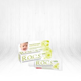 Rocs Baby 45 gr 0-3 Yaş Papatya Özlü Diş Macunu