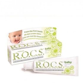 Rocs Baby Floridsiz 3 yaş Papatya Özlü Diş Macunu
