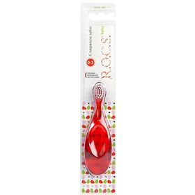 Rocs Extra Soft Baby 0-3 Yaş Kırmızı Diş Fırçası