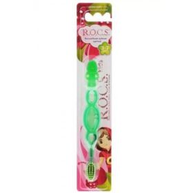 Rocs Kids Yeşil 3-7 Yaş Ekstra Yumuşak Diş Fırçası