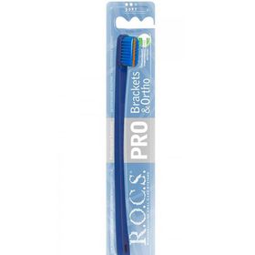 Rocs Mavi Pro Brackets-Orth Soft Diş Fırçası