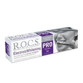 Rocs Pro Elektro Beyazlatma Hafif Naneli 60 ml Diş Macunu