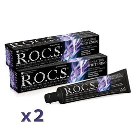 Rocs Sensation Whitening 2x74 ml Diş Macunu