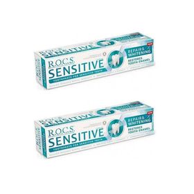 Rocs Sensitive Repair Whitening 2x75 ml Diş Macunu